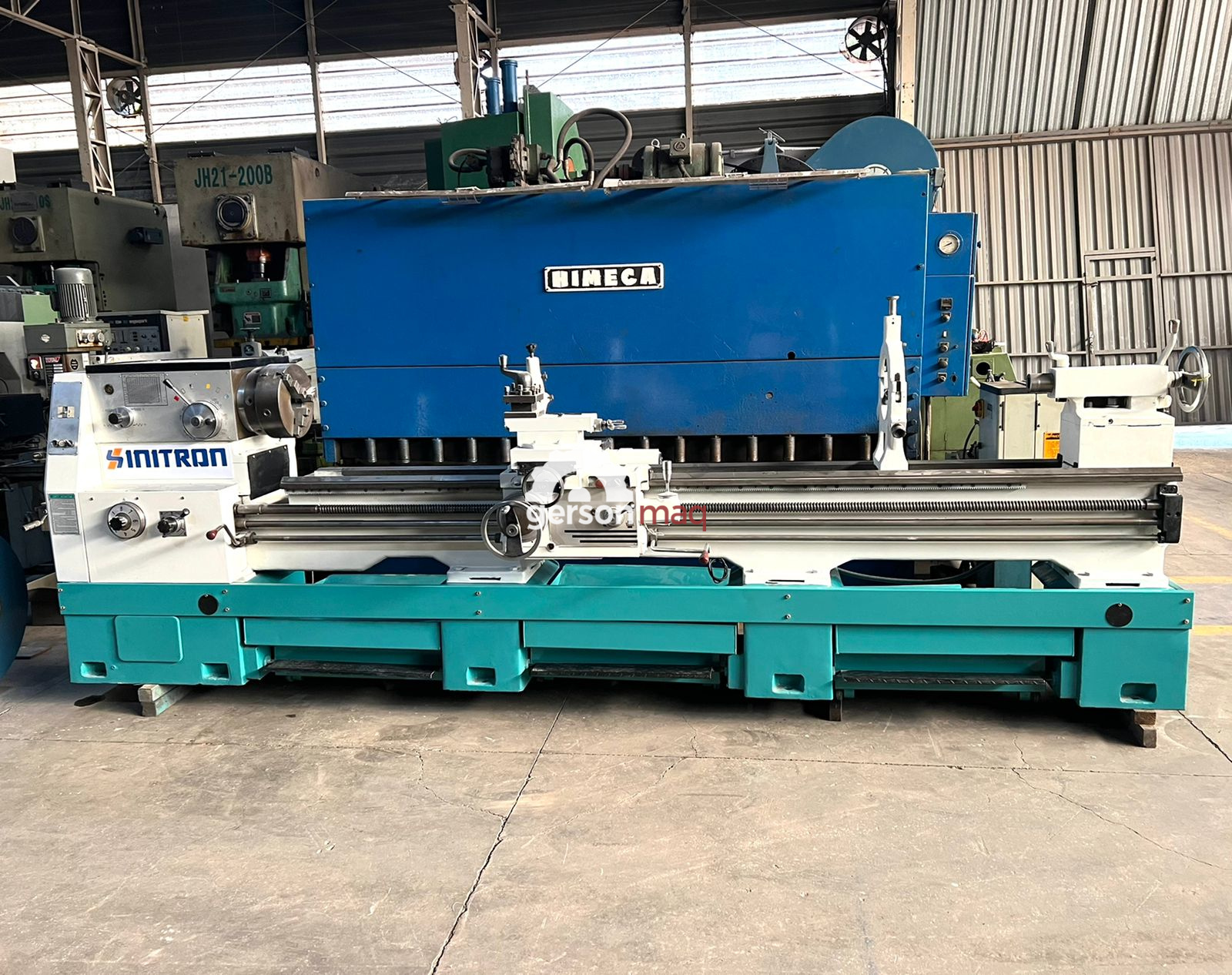 TORNO MECANICO SINITRON SI50120 660 x 3000 mm